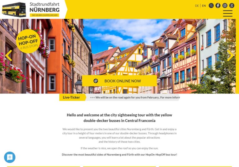 Stadtrundfahrten Nürnberg und Fürth - Wartung und Betreuung
